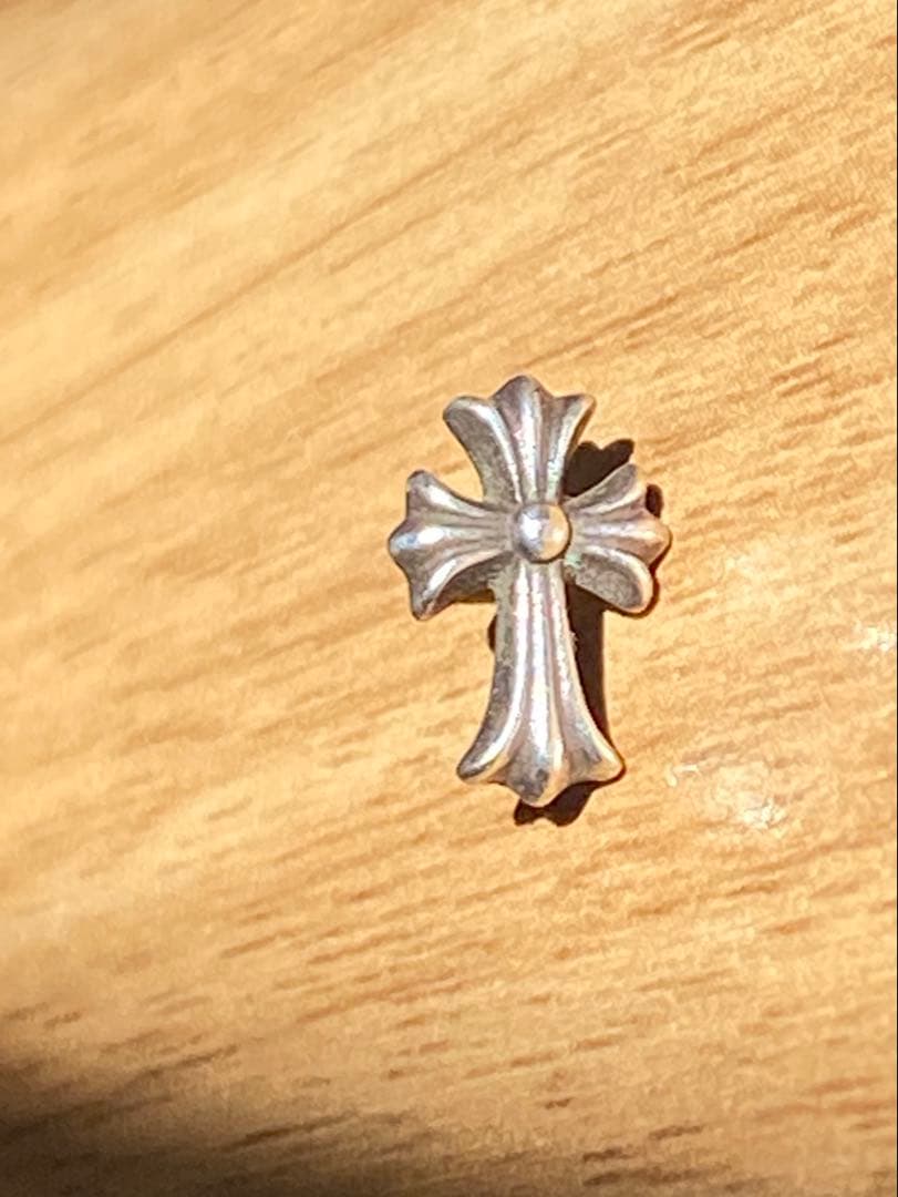 クロムハーツ スタッドピアス STUD CH CROSS 2 FAT