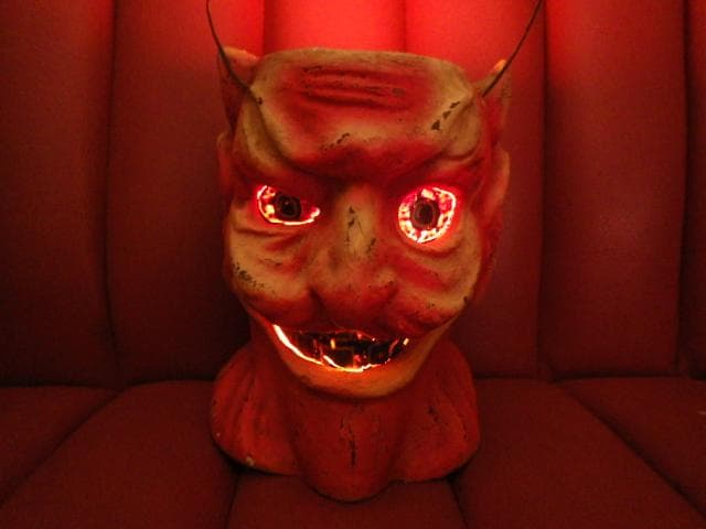 80’S★デビル★バケツ★悪魔★ハロウィン★ランタン★ビンテージ★インテリア雑貨