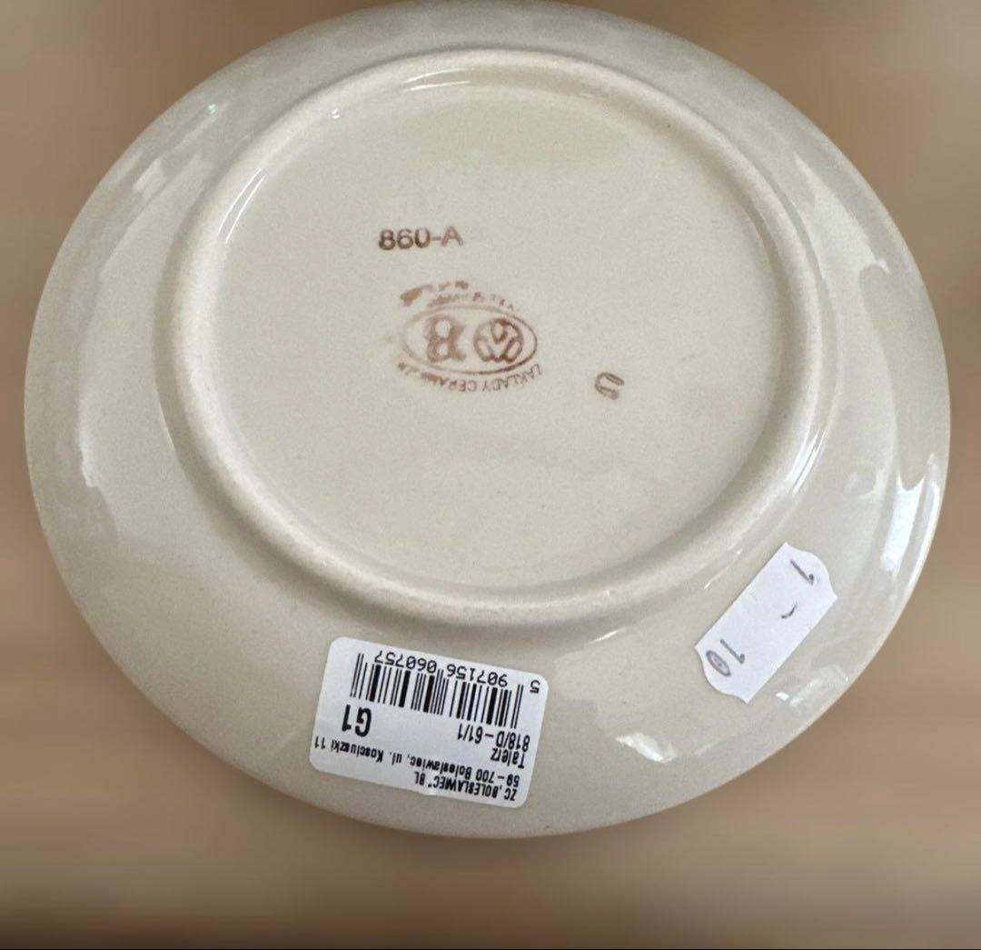 新品未使用・ポーリッシュポタリー　水玉セット