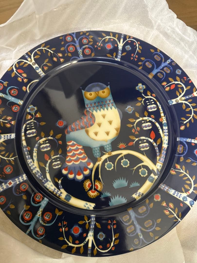 イッタラ タイカ ブルー プレート3枚セット