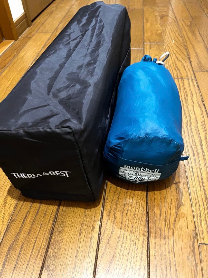 未使用モンベルアルパインダウンハガー800 #3サーマレスト Z Liteセット