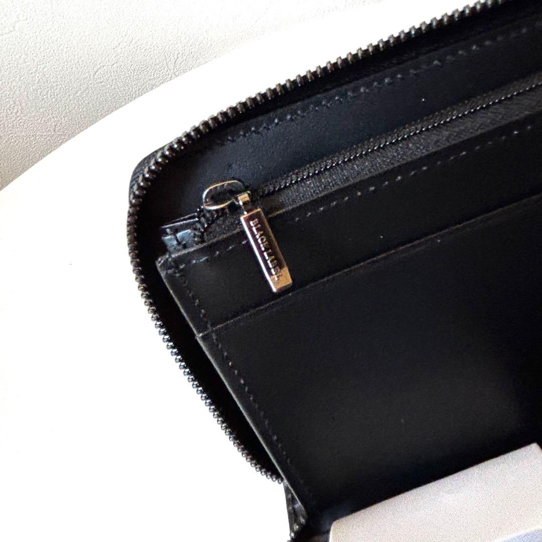 長財布　ラウンド　バーバリー　ブラックレーベル　クレストブリッジ