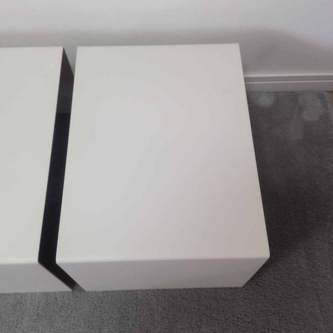 無印良品コの字棚4個セット　スタッキングシェルフ用