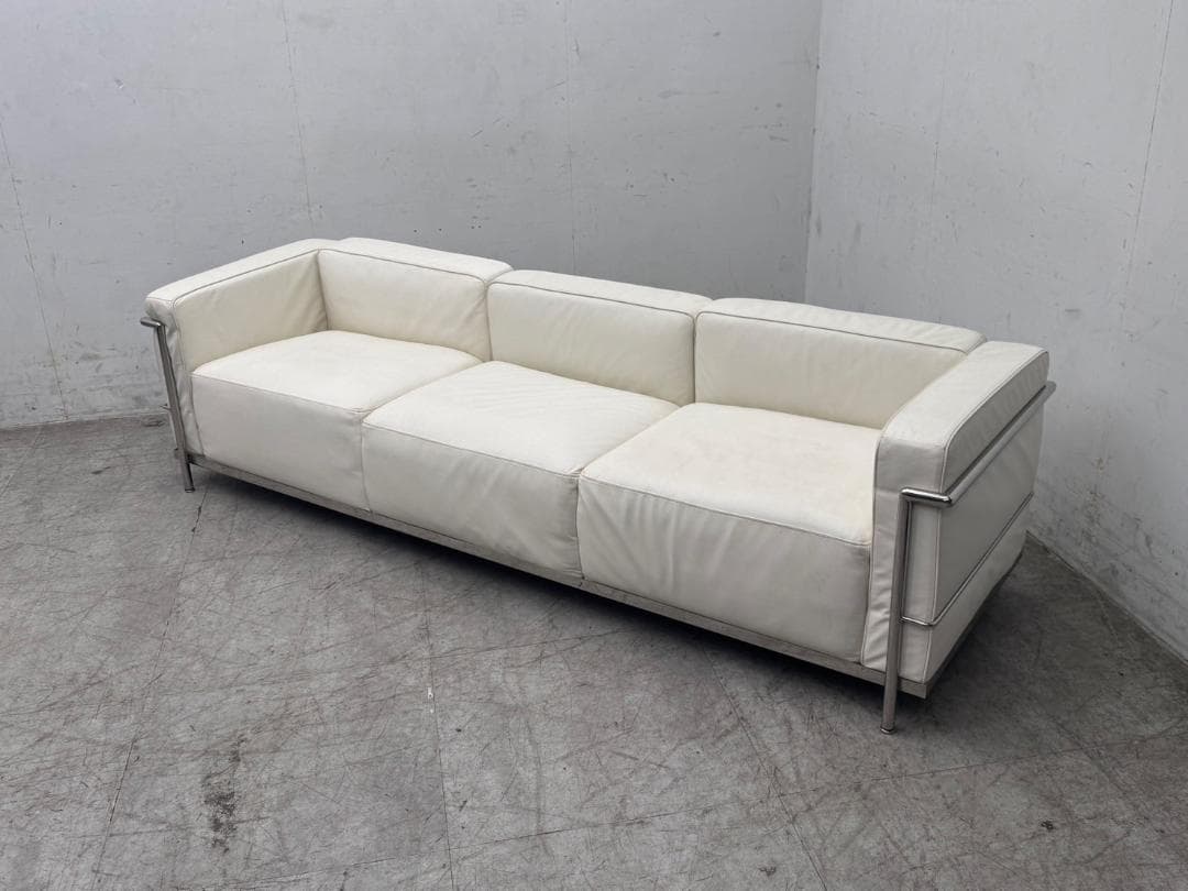 T7386☆LC3☆ル・コルビジェ☆GRAND COMFORT☆3PSOFA