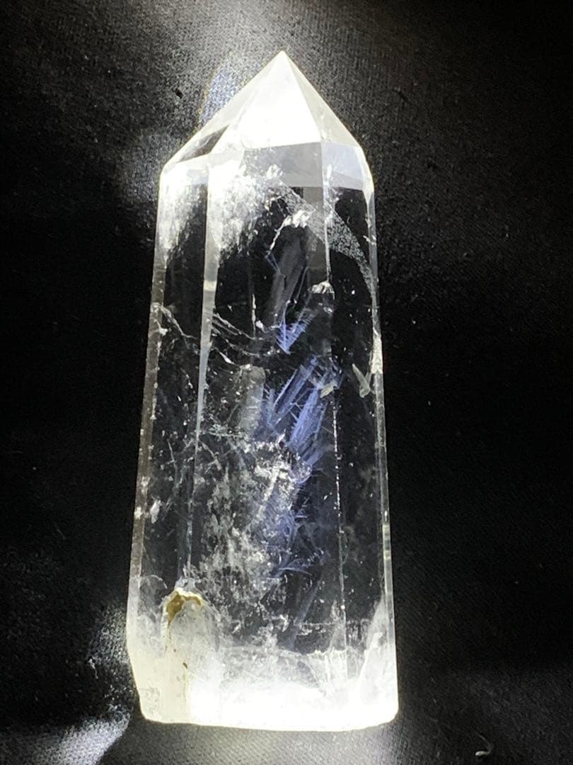 ブルー エンジェルラダー クォーツ ＆ ファントム 共存 ポイント 六角柱 ❣