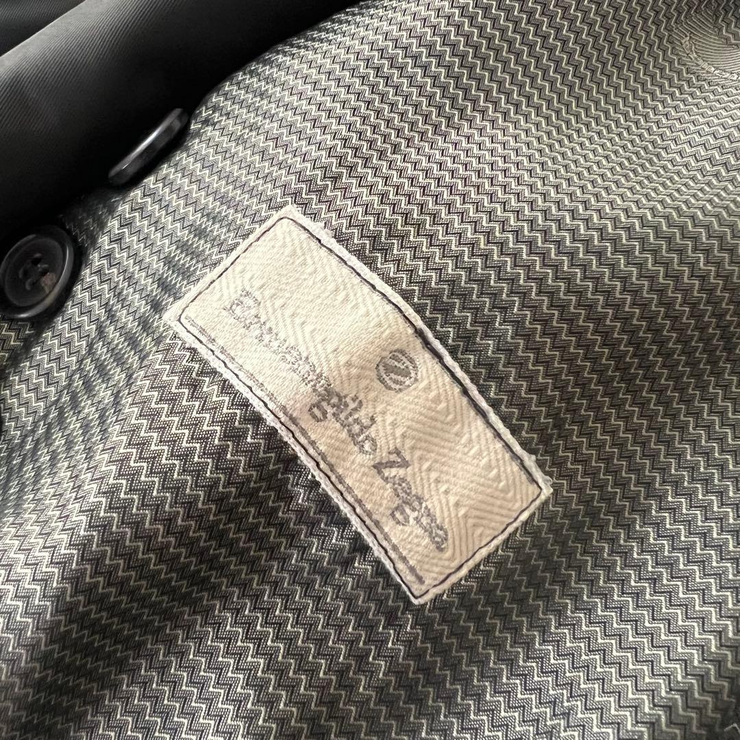 Ermenegildo Zegna ゼニア　ステンカラーコート　メンズ　ナイロン