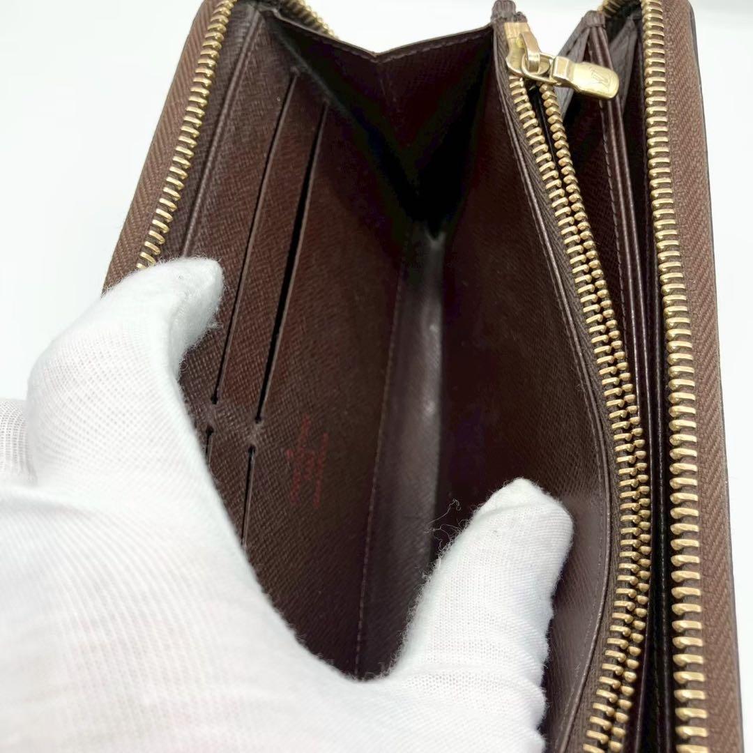 【値段交渉可能】ルイヴィトン　ジッピー・ウォレット ダミエ ブラウン