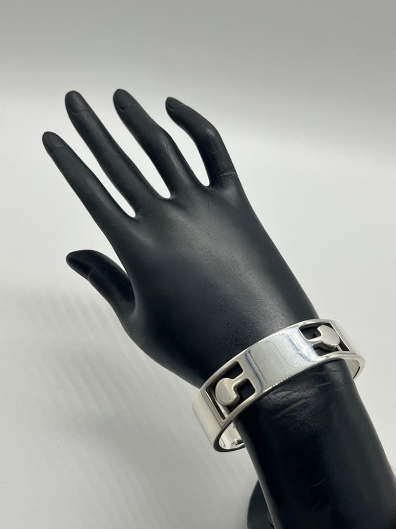 グッチ GUCCI Gロゴモチーフ バングル SV925 希少 ヴィンテージ