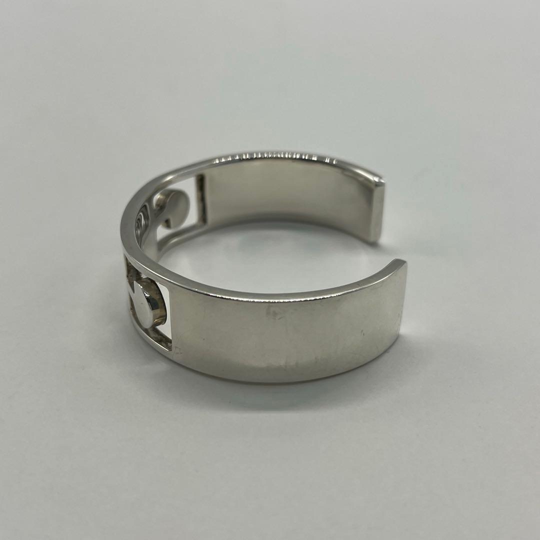 グッチ GUCCI Gロゴモチーフ バングル SV925 希少 ヴィンテージ