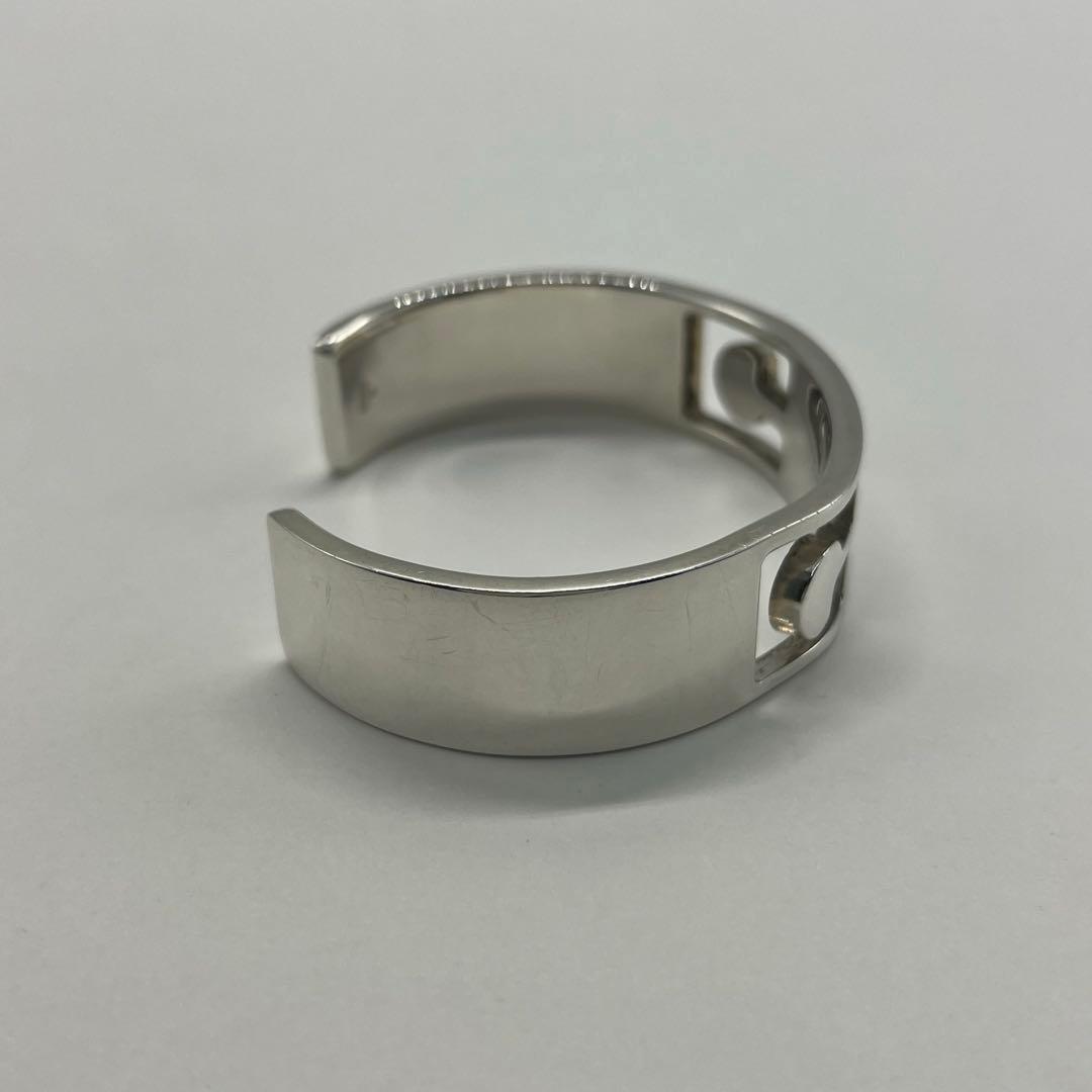 グッチ GUCCI Gロゴモチーフ バングル SV925 希少 ヴィンテージ