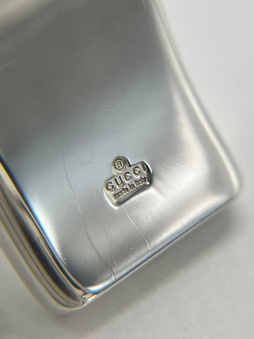 グッチ GUCCI Gロゴモチーフ バングル SV925 希少 ヴィンテージ