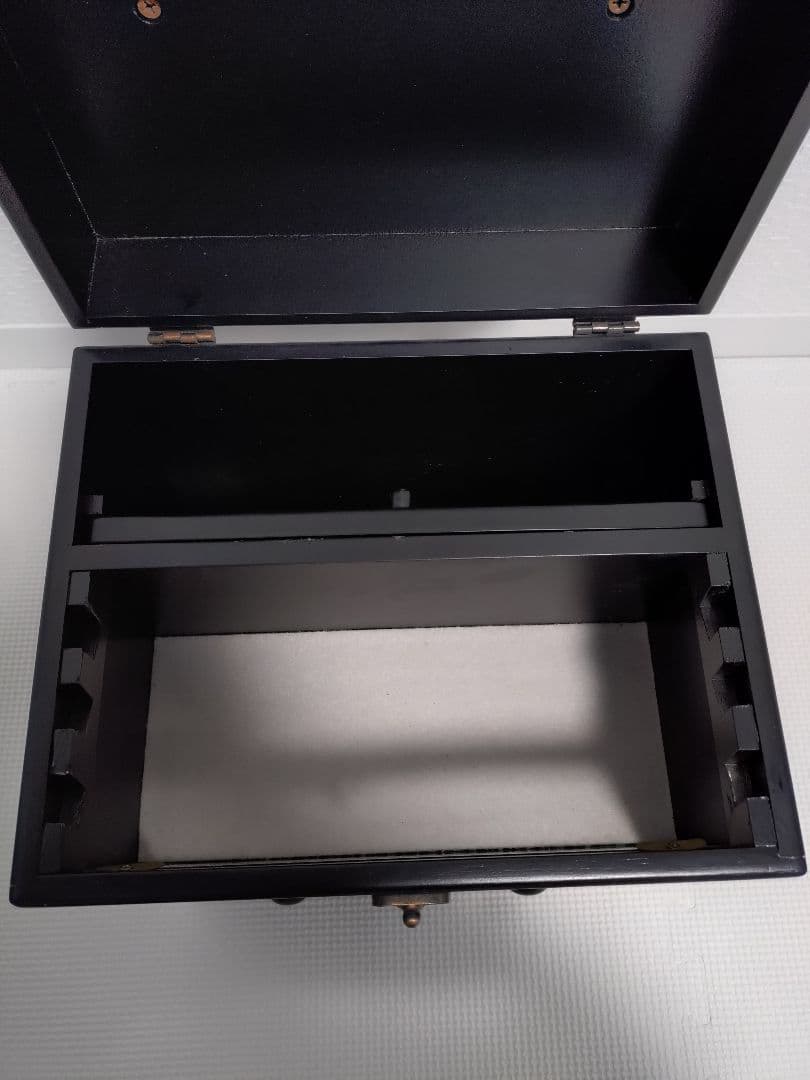 レトロ/木製/コンパクト鏡台 /メイクボックス