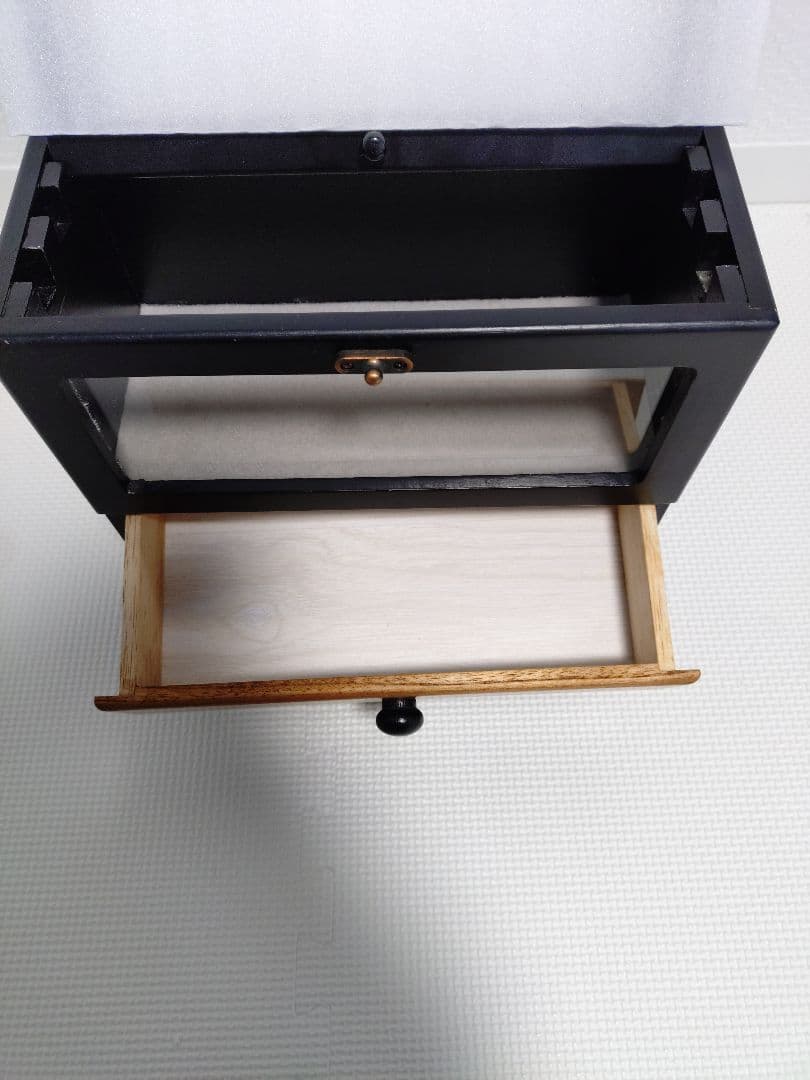 レトロ/木製/コンパクト鏡台 /メイクボックス