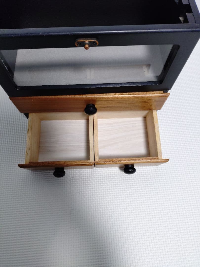 レトロ/木製/コンパクト鏡台 /メイクボックス