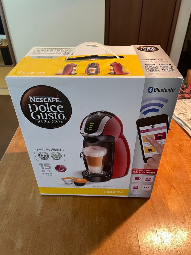 【未使用】ネスカフェ ドルチェグスト ジェニオアイ チェリーレッド