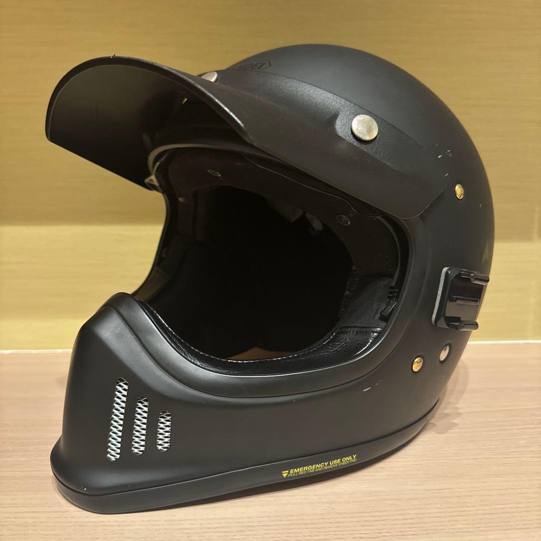 SHOEI EX0 マッドブラック バイザー付き