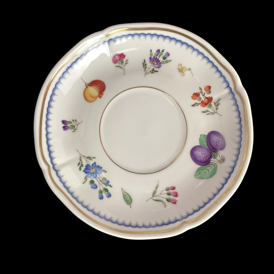 定価3万【希少】リチャードジノリ イタリアンフルーツ スープカップ＆ソーサー②