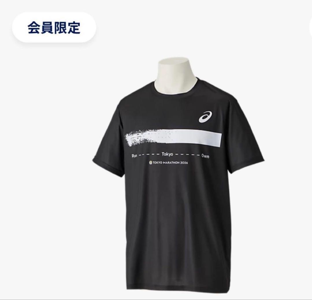 東京マラソン2026シグネチャーショートスリーブシャツ 　 L【会員限定販売品】