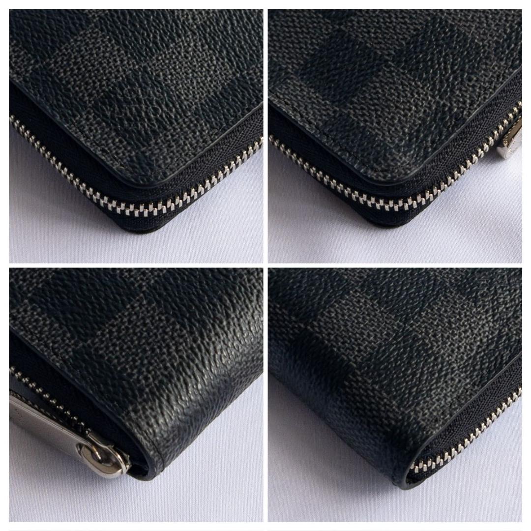 【超極美品】ルイヴィトン　ジッピーパースヴェルティカル　ダミエグラフィット