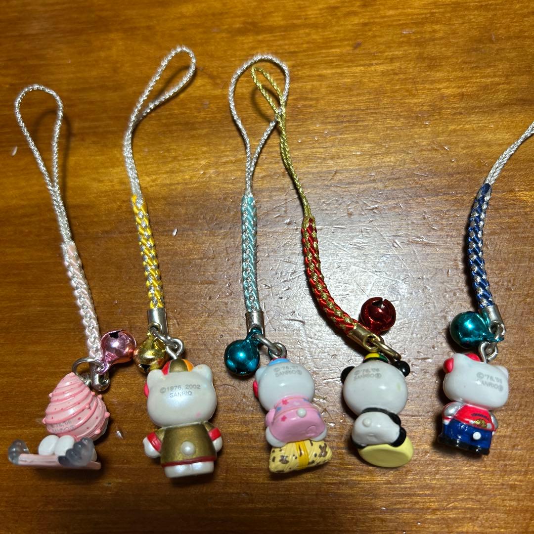 【未使用】まとめ売り ご当地キティ30個　根付　レア　平成レトロ 限定