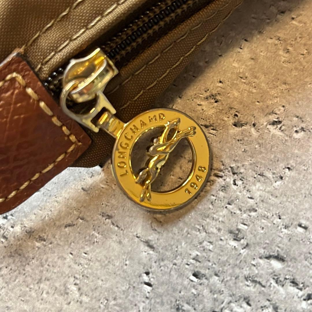 Longchamp ロンシャン プリアージュ トートバッグ ナイロン オリーブM