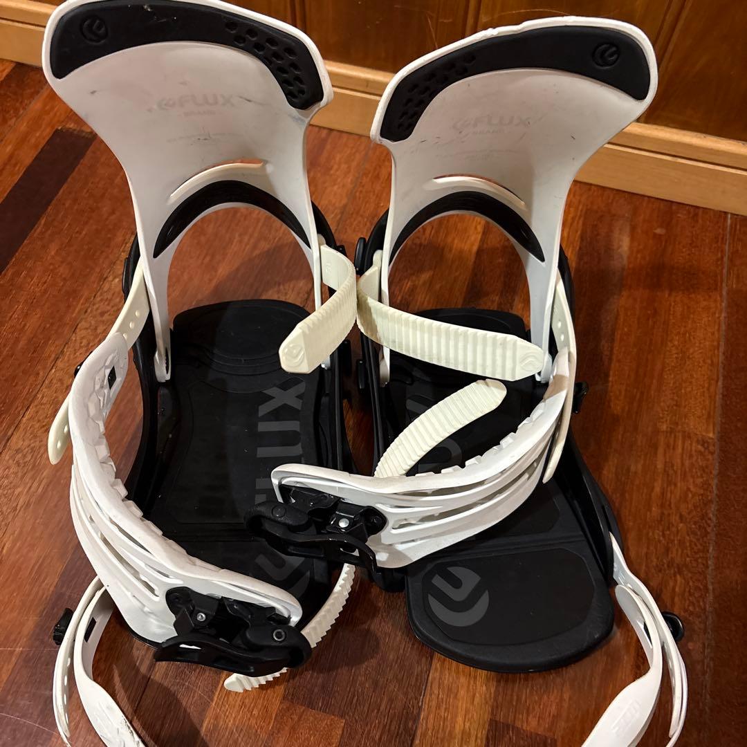 FLUX DSスノーボードビンディング ホワイト