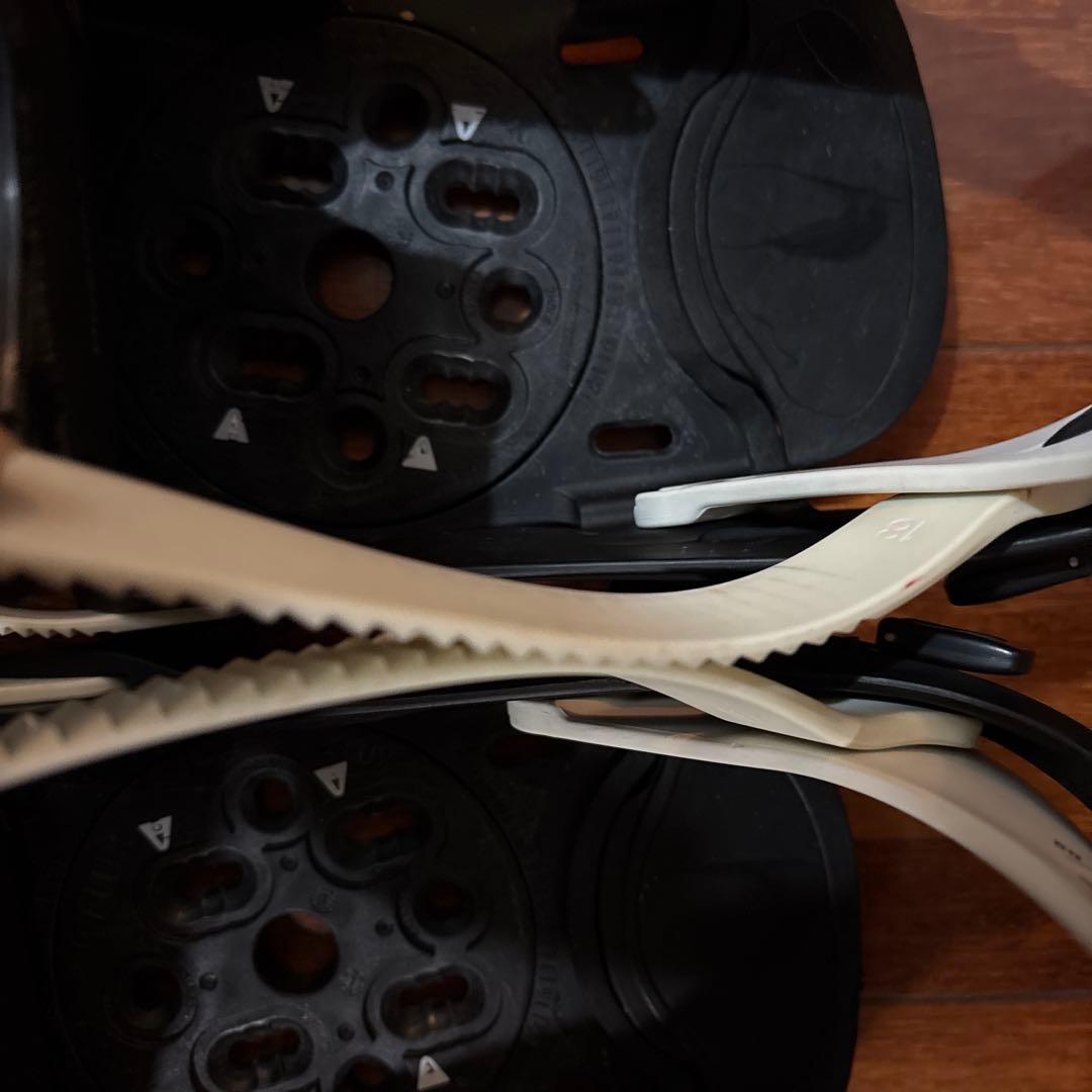 FLUX DSスノーボードビンディング ホワイト