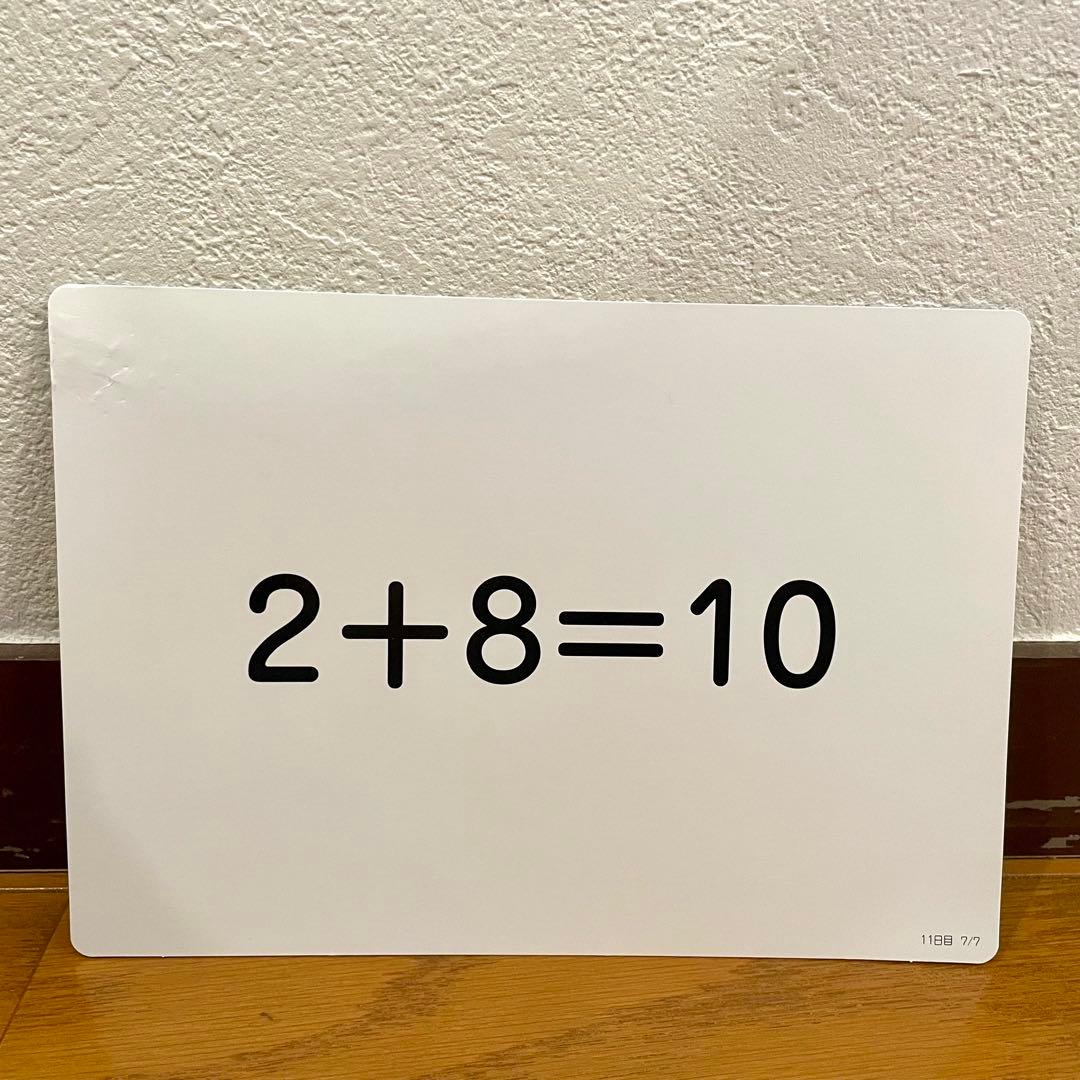 【カード欠品なし】SHICHIDA 七田式 ドッツセット 1〜63日目 一式