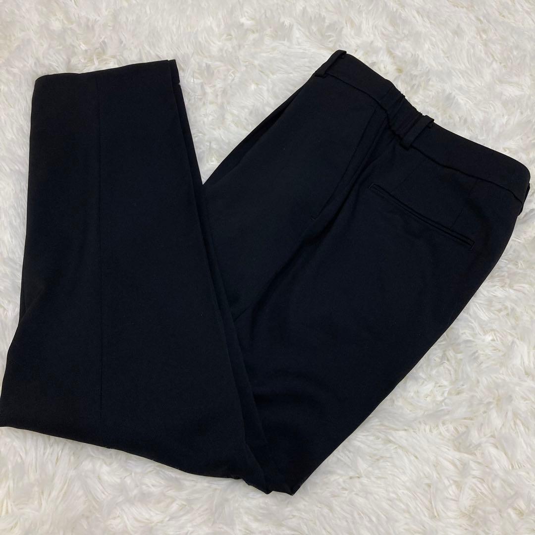 PLST プラステ ノーカラー ジャケット パンツ セットアップ 黒 Lサイズ