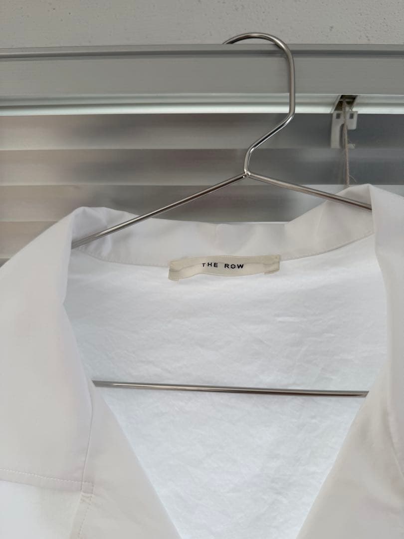 THEROW ザロウ 25ss シャツジャケット コットンポプリン マルジェラ