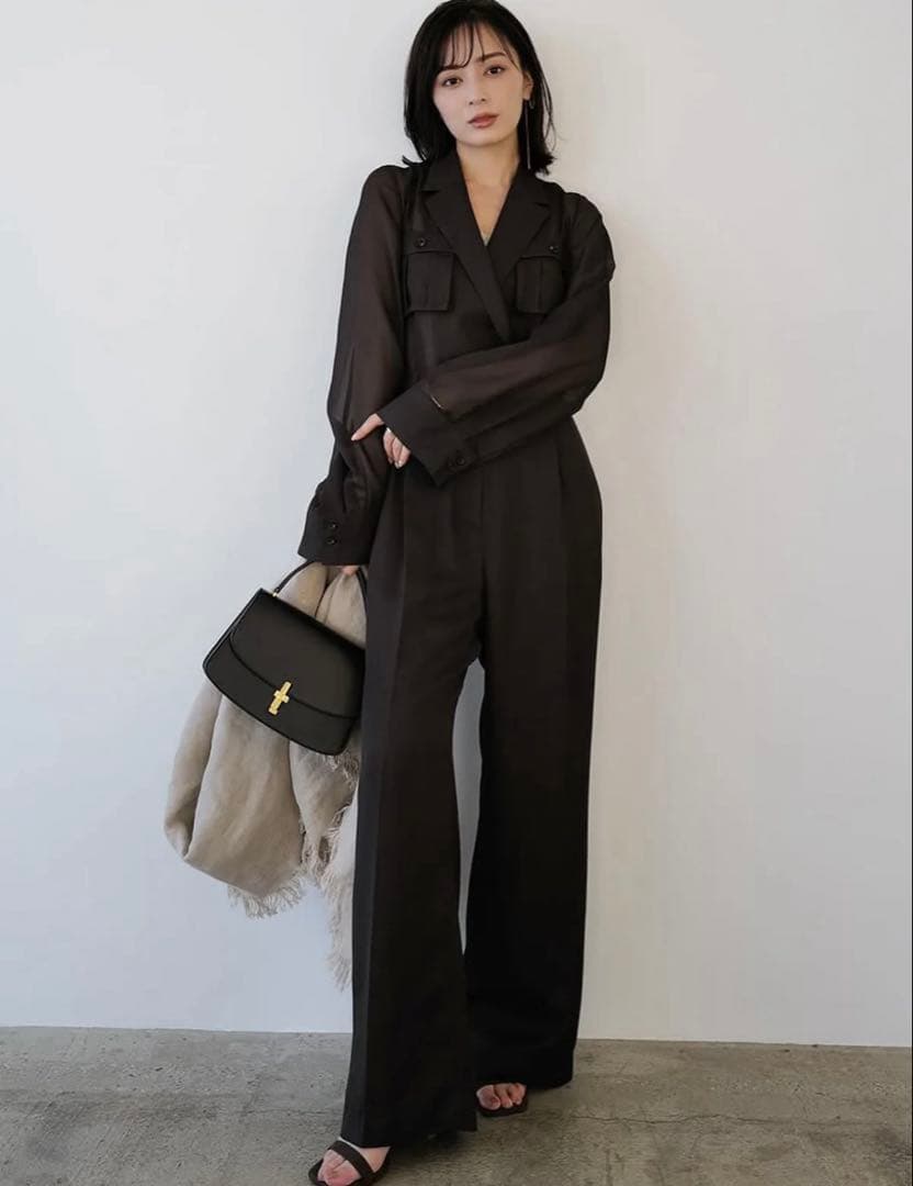 新品未使用タグ付　anuans サファリシアーオールインワン