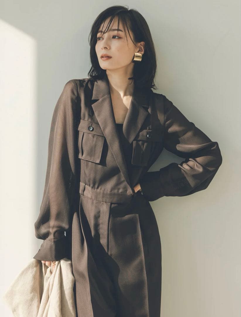 新品未使用タグ付　anuans サファリシアーオールインワン