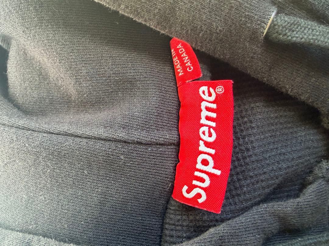 supreme アーチロゴ ジップパーカー