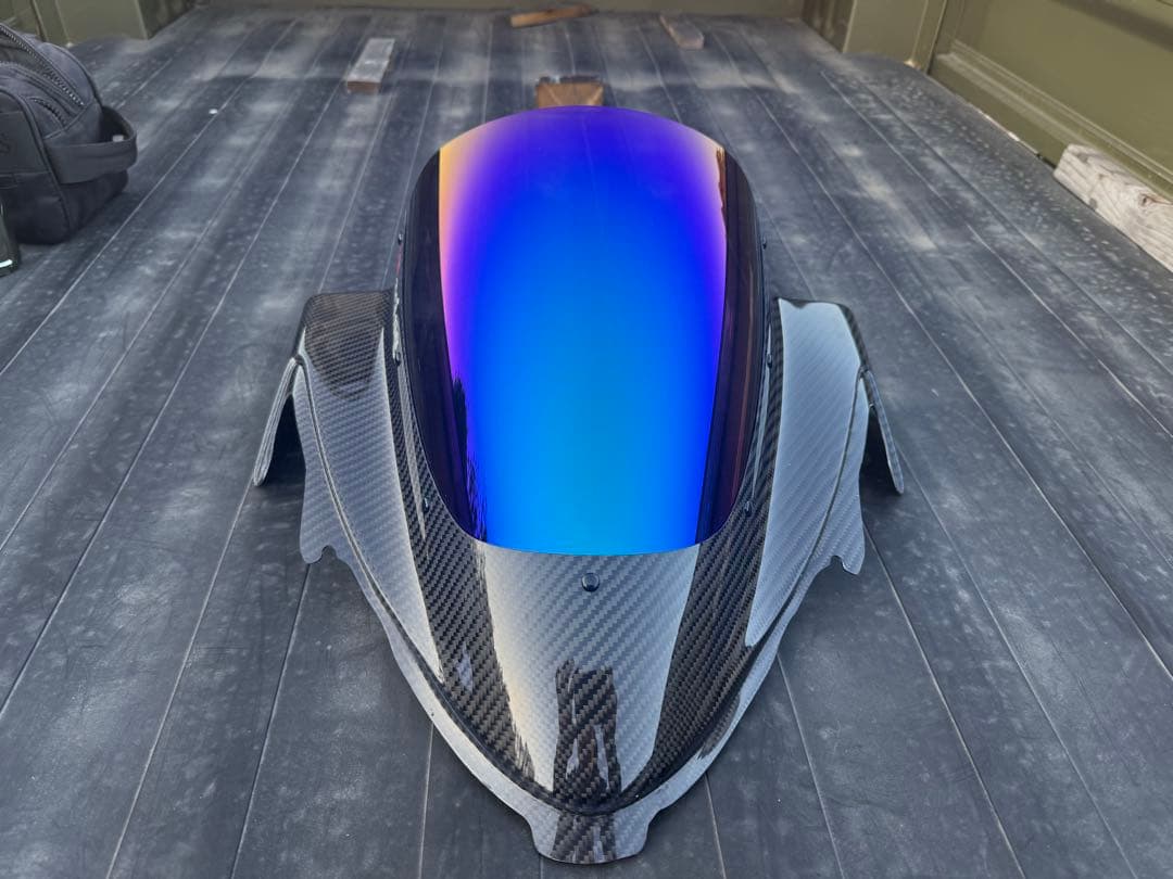 マジカルレーシング　カーボン綾織　スクリーン　隼　hayabusa EJ11A