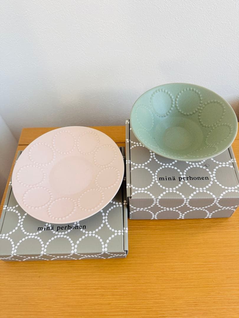 ミナペルホネン タンバリン プレートボウルセット