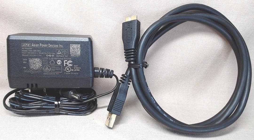 バッファロー 8TB USB3 HD-SGDA8U3-B 使用2940時間