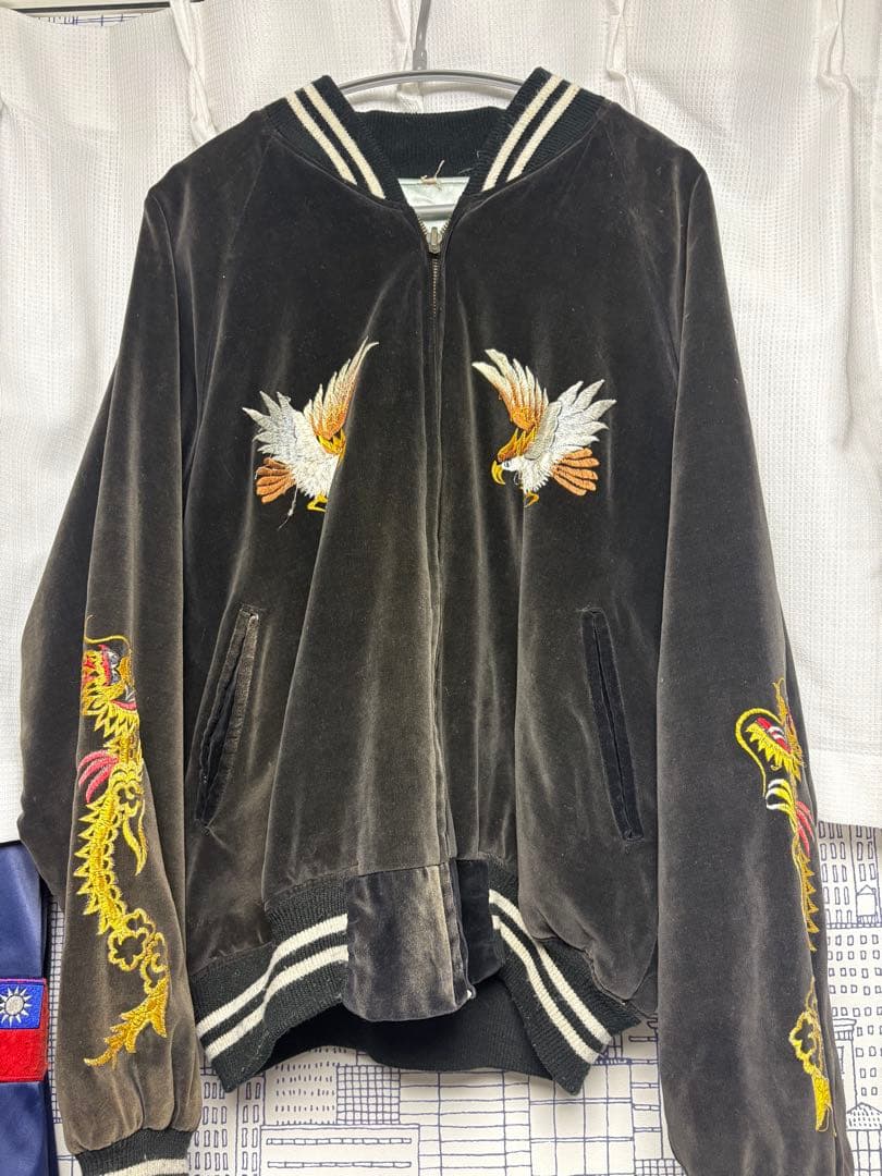 60s~70s vintage 別珍スカジャン　スーベニアジャケット
