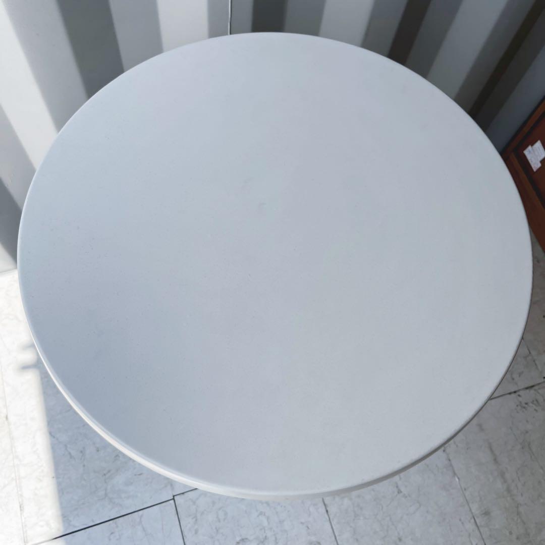 取付無料！カリガリス コヌビア エヴォルブ 折りたたみ式ホワイトサイドテーブル✨