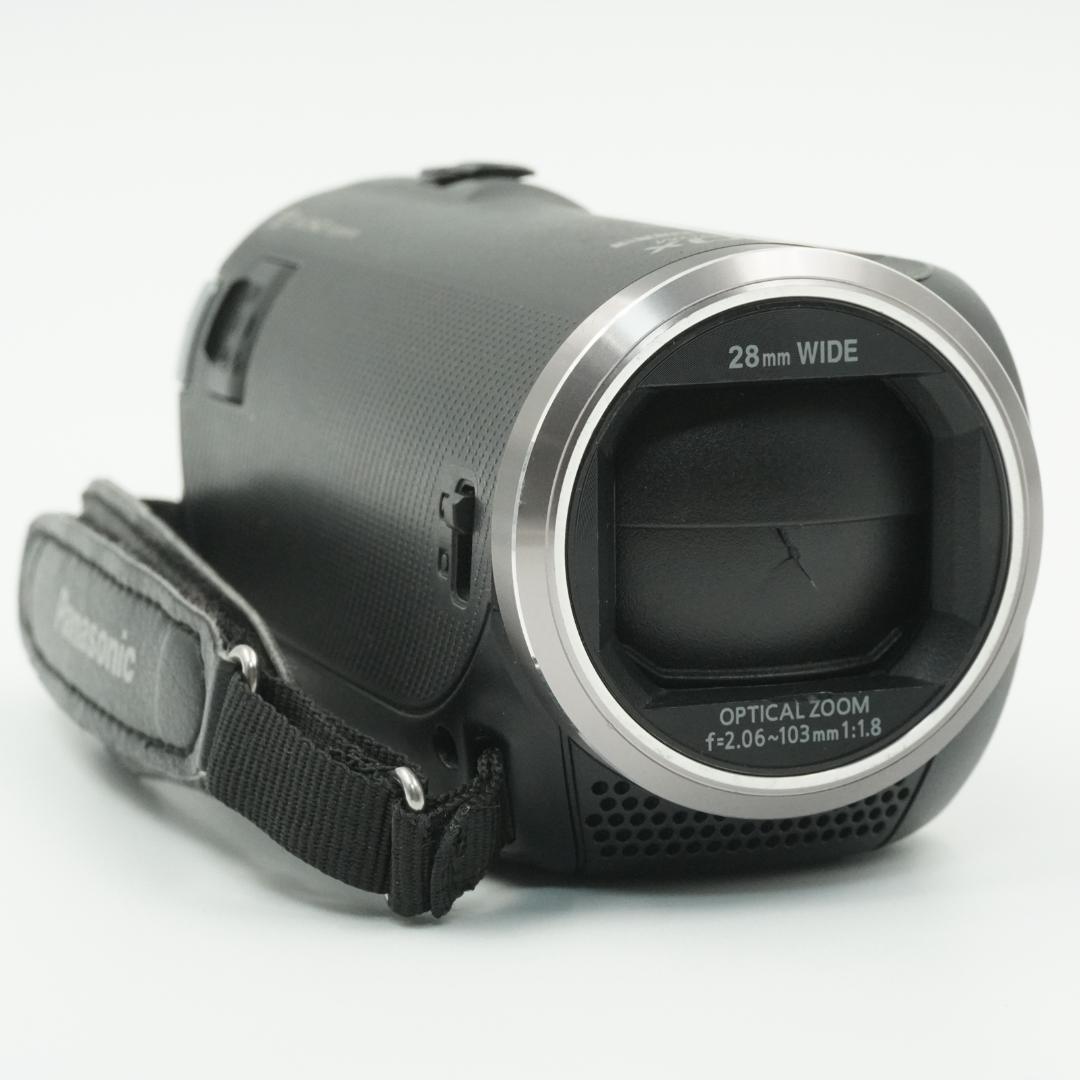 ■美品■ PANASONIC HC-V480M ビデオカメラ ブラック #387