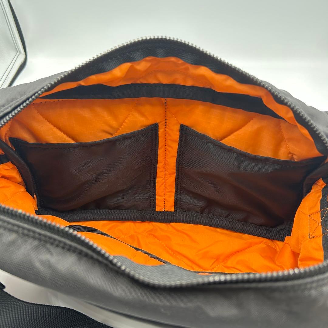 ☆未使用級☆【PORTER】現行 FORCE 2WAY WAIST BAG 黒