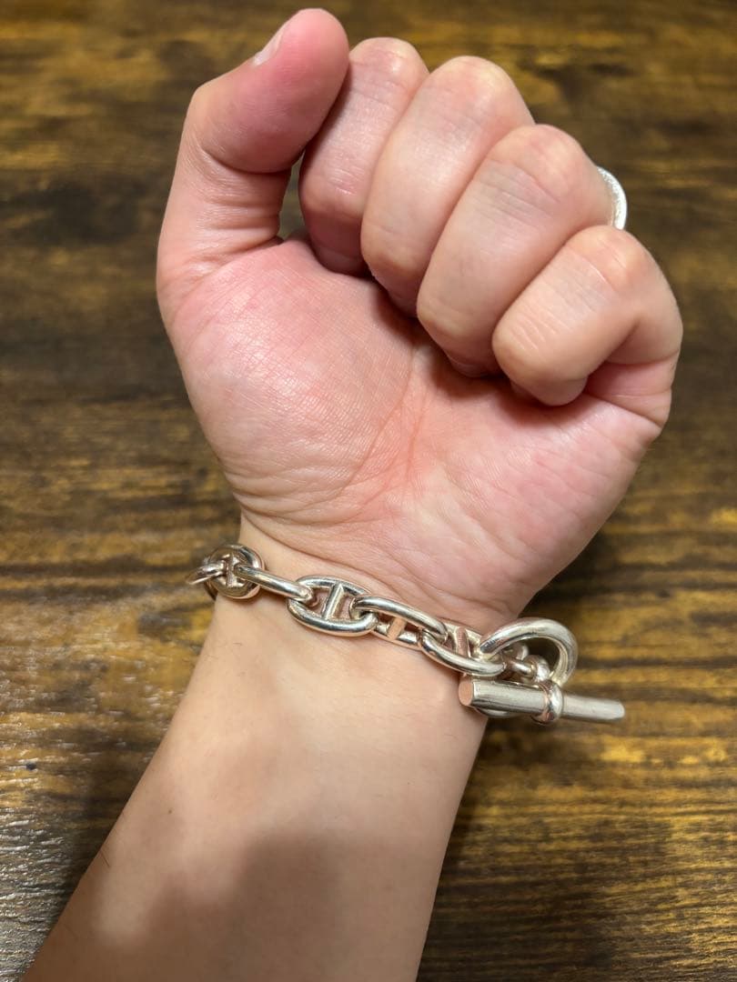 即完売✨blatto 925シルバー アンカーチェーン ブレスレットロレックス好