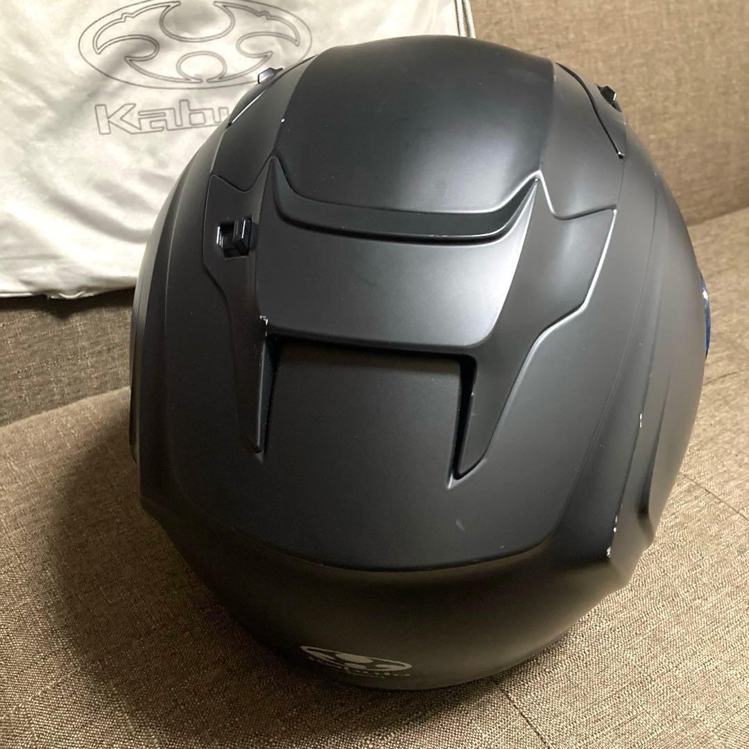 OGK Kabuto KAMUI 3 ヘルメット マットブラック（使用者:女性）