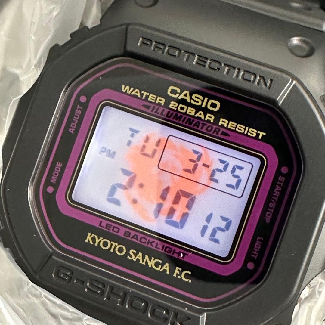 未使用【G-SHOCK 京都サンガF.C.】30周年記念モデル Jリーグ