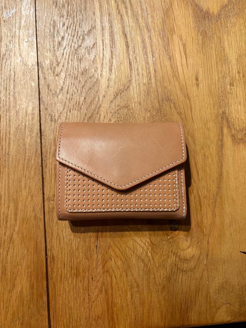 Neue 三つ折り財布　ミニ財布　財布　本革財布
