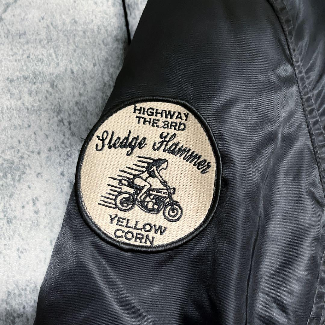 イエローコーン　ライダース　ウインタージャケット MA-1 ブルゾン