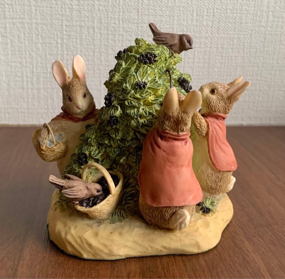 フロプシーモプシーカトンテール フィギュリン ピーターラビット 置物