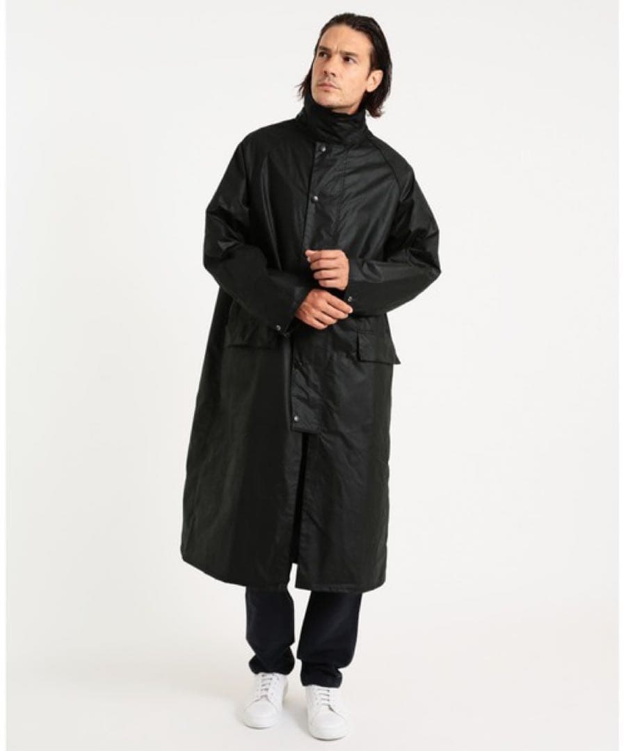 Barbour BURGHLEY バーグレー オイルドコットン ロングコート