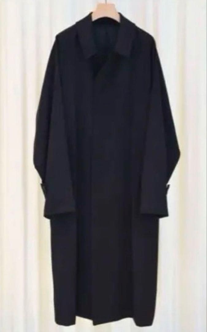 COMOLI 2024AW ウールギャバ バルカラーコート