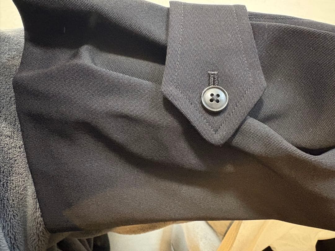 COMOLI 2024AW ウールギャバ バルカラーコート