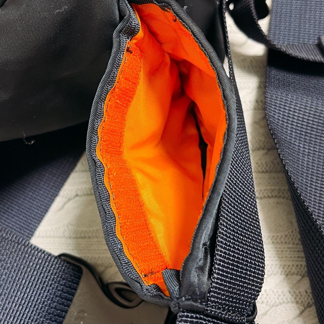 【希少】HEAD PORTER ニューウエストバッグ タンカー ネイビー